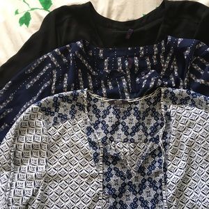 NYDJ Blouse 3 pack! ($100 value!)